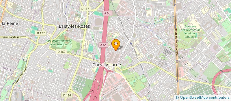 localisation de l'entreprise DOJO CONCEPT  L'HAY-LES-ROSES