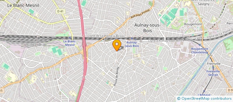 localisation de l'entreprise DOJO CONSEIL à AULNAY-SOUS-BOIS