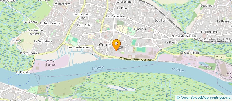 localisation de l'entreprise DOJO COUERONNAIS à COUERON