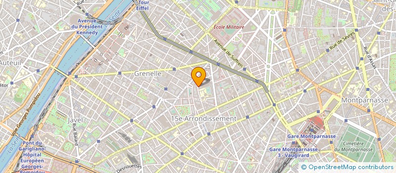 localisation de l'entreprise DOJO DE GRENELLE  PARIS