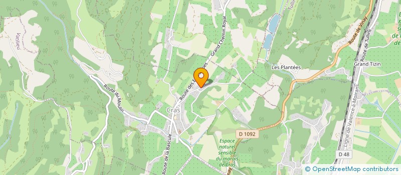 localisation de l'entreprise DOJO DU VERCORS  CRAS