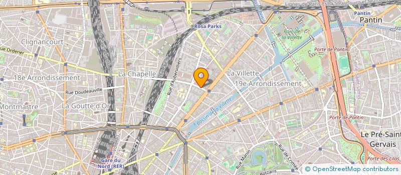 localisation de l'entreprise DOJO GOJU RYU OKINAWA PARIS  PARIS