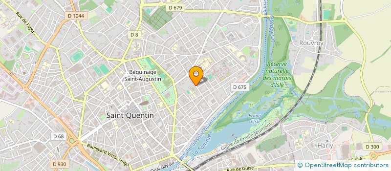 localisation de l'entreprise DOJO ITANCOURTOIS  SAINT-QUENTIN