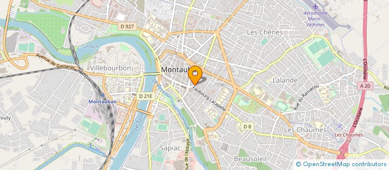 localisation de l'entreprise DOJO MONTALBANAIS à MONTAUBAN