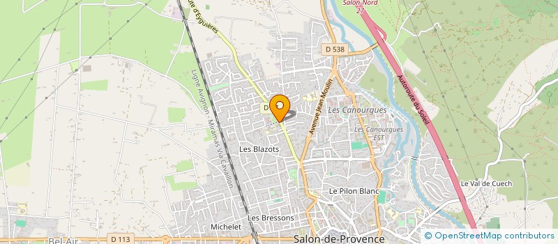 localisation de l'entreprise DOJO OMNISPORTS NOSTRADAMUS à SALON-DE-PROVENCE