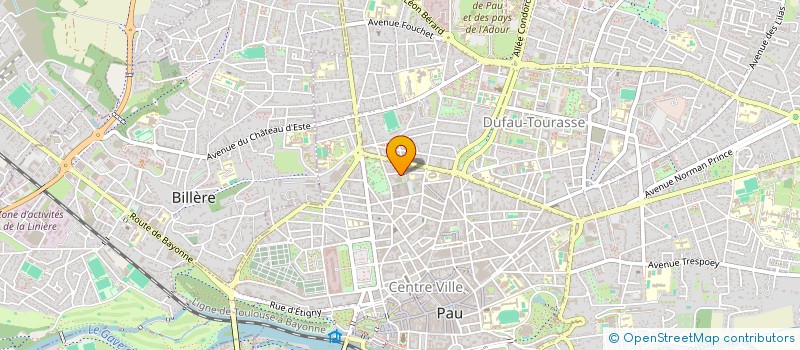 localisation de l'entreprise DOJO PALOIS à PAU