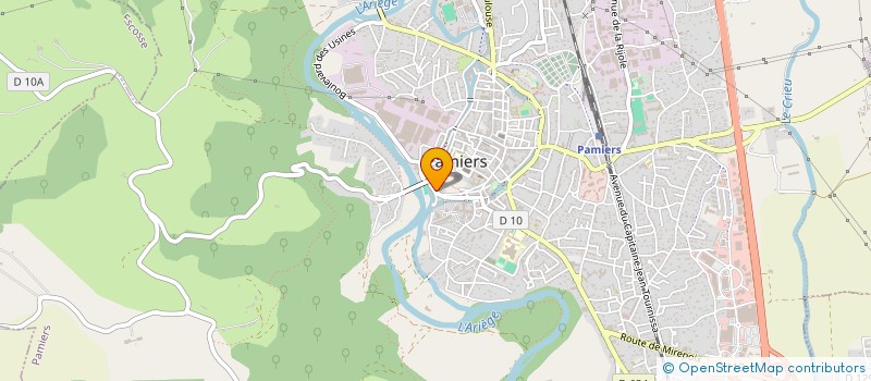 localisation de l'entreprise DOJO PAMIERS à PAMIERS