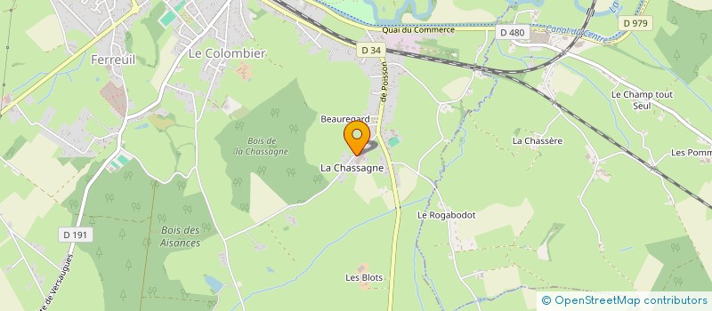 localisation de l'entreprise DOJO PARODIEN à PARAY LE MONIAL
