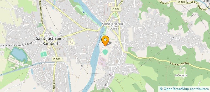 localisation de l'entreprise DOJO SAINT JUST SAINT RAMBERT  SAINT-JUST-SAINT-RAMBERT