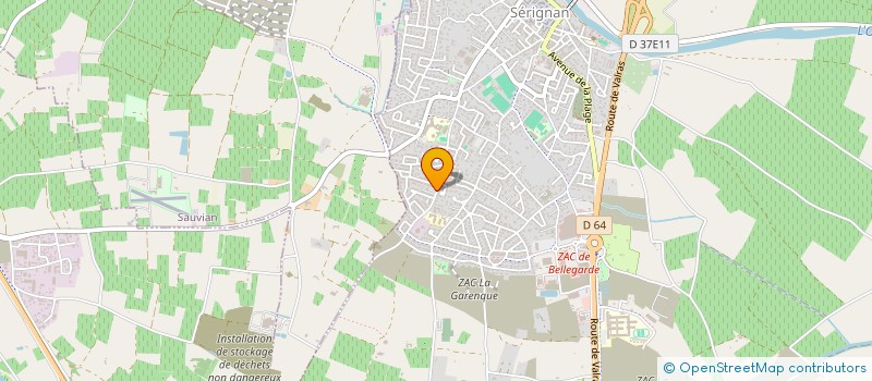 localisation de l'entreprise DOJO SERIGNANAIS à SERIGNAN