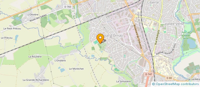 localisation de l'entreprise DOJO YONNAIS à LA ROCHE-SUR-YON