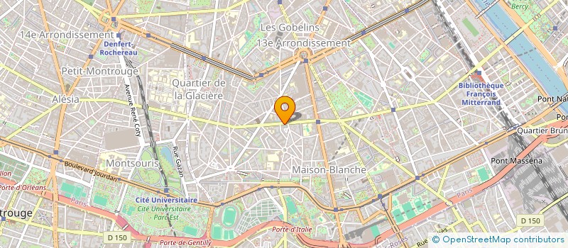 localisation de l'entreprise DOJO ZEN DE PARIS à PARIS