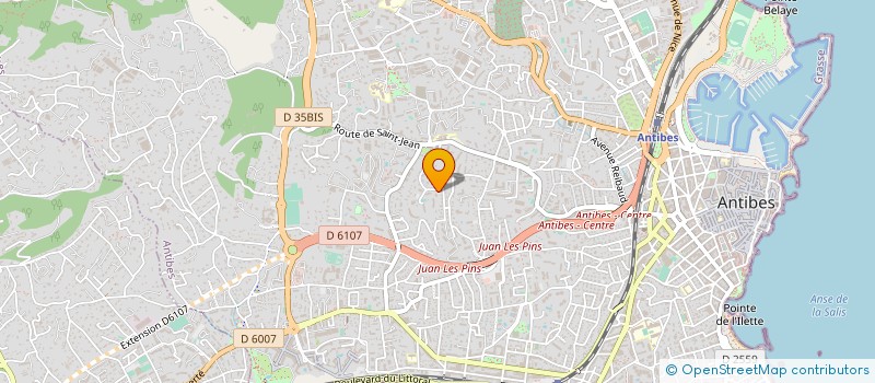 localisation de l'entreprise DOJOKE à ANTIBES