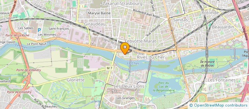 localisation de l'entreprise DOK'S  TOURS