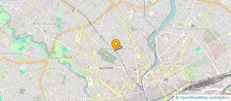 localisation de l'entreprise DOK SOLIS SARL à NANTES