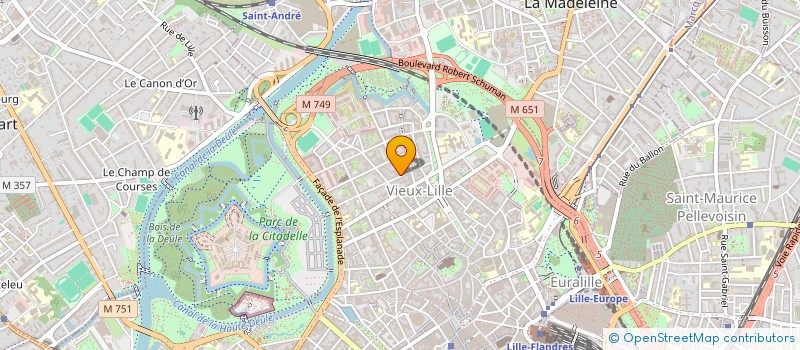 localisation de l'entreprise DOKA à LILLE