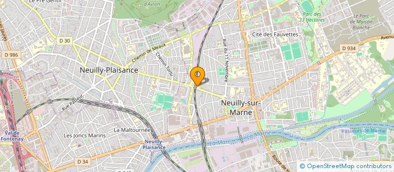 localisation de l'entreprise DOKANLAB à NEUILLY-SUR-MARNE