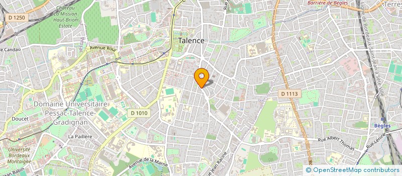 localisation de l'entreprise DOKAT  TALENCE