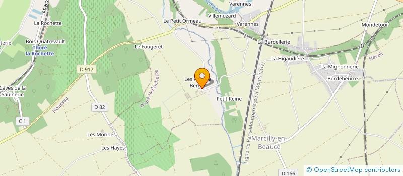 localisation de l'entreprise DOKEIA  THORE-LA-ROCHETTE