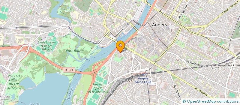 localisation de l'entreprise DOKERAA à ANGERS