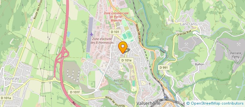 localisation de l'entreprise DOKI à VALSERHONE