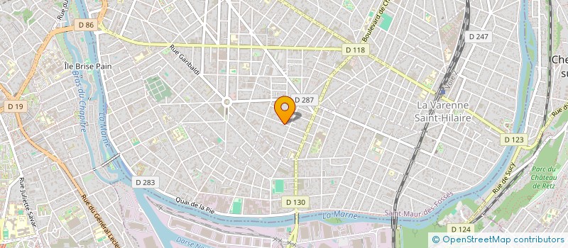 localisation de l'entreprise DOKIDOKI.PARIS  SAINT-MAUR-DES-FOSSES