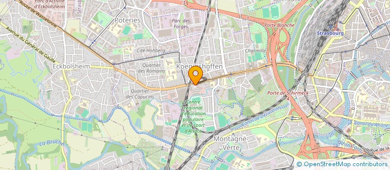 localisation de l'entreprise DOKIGROUP  STRASBOURG