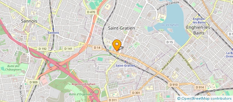 localisation de l'entreprise DOKN NETTOYAGE  SAINT-GRATIEN