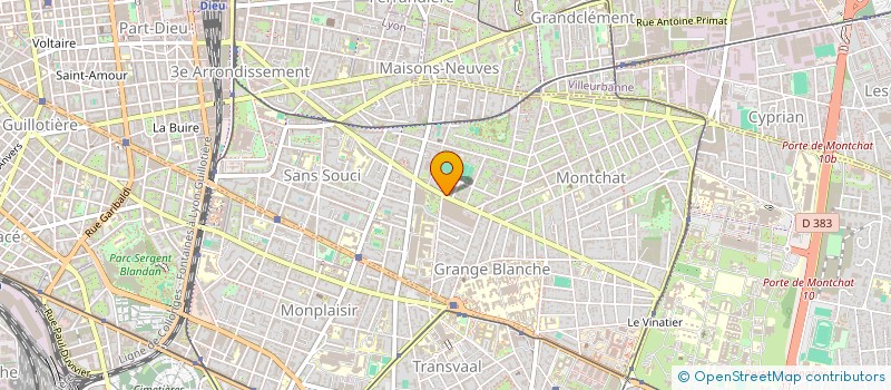 localisation de l'entreprise DOKO IMMOBILLIER  LYON