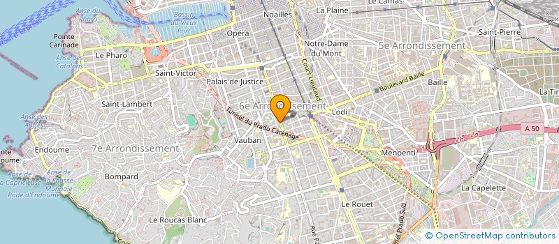 localisation de l'entreprise DOKOS à MARSEILLE