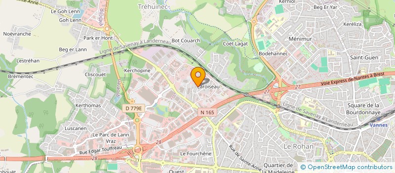 localisation de l'entreprise DOL IMMOBILIER à VANNES