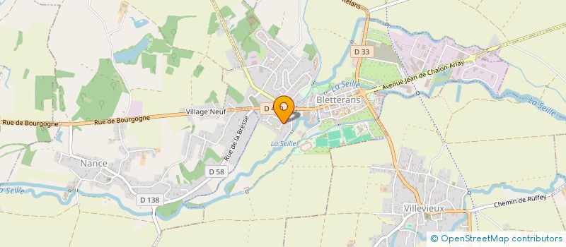 localisation de l'entreprise DOLARD LAD  BLETTERANS