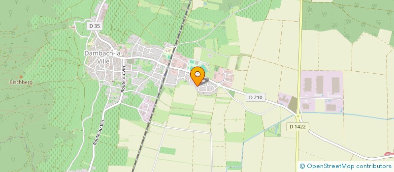 localisation de l'entreprise DOLASA3  DAMBACH-LA-VILLE