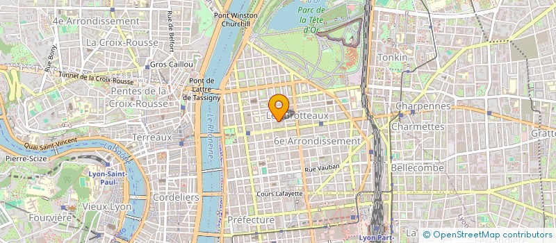 localisation de l'entreprise DOLBEAU CONSEIL IMMOBILIER à LYON