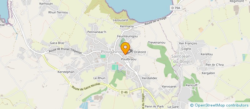 localisation de l'entreprise DOLCE  PLOUGASNOU