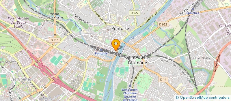 localisation de l'entreprise DOLCE BELLEZZA à PONTOISE