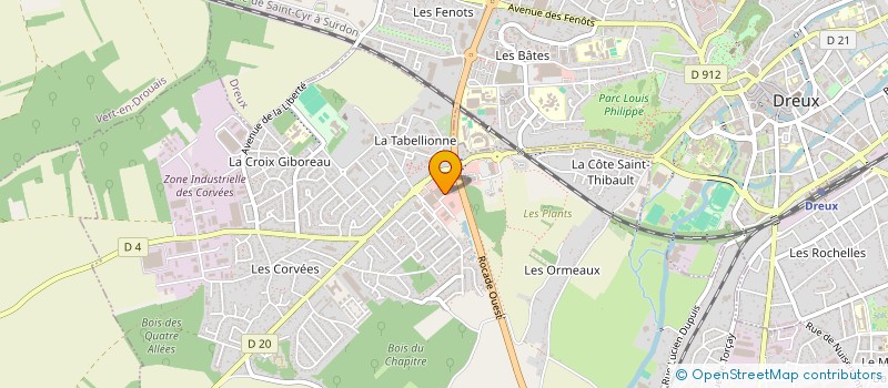 localisation de l'entreprise DOLCE CAFE à VERNOUILLET