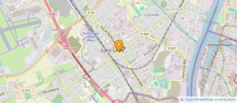 localisation de l'entreprise DOLCE DESSERT  SAINT-LOUIS