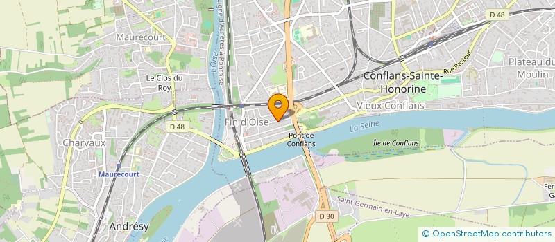 localisation de l'entreprise DOLCE GUESS  CONFLANS-SAINTE-HONORINE