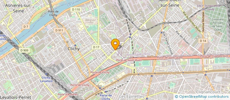 localisation de l'entreprise DOLCE LOGGIA à CLICHY