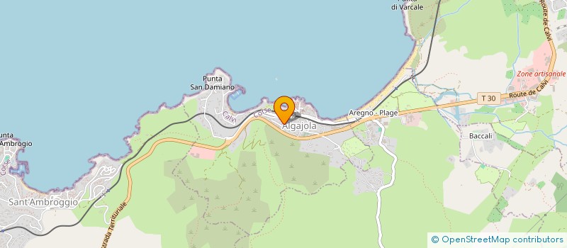 localisation de l'entreprise DOLCE MARE à ALGAJOLA