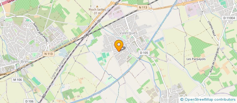 localisation de l'entreprise DOLCE PIANO à VALERGUES