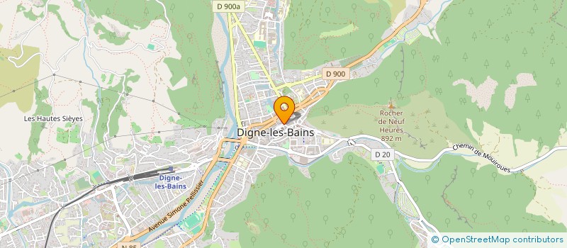 localisation de l'entreprise DOLCE PIZZA à DIGNE-LES-BAINS