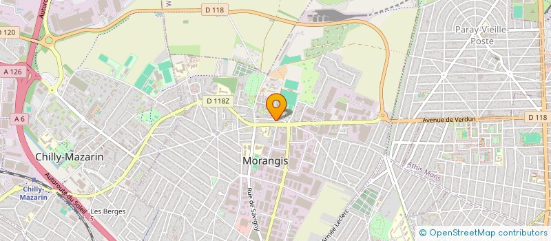 localisation de l'entreprise DOLCE PIZZA  MORANGIS