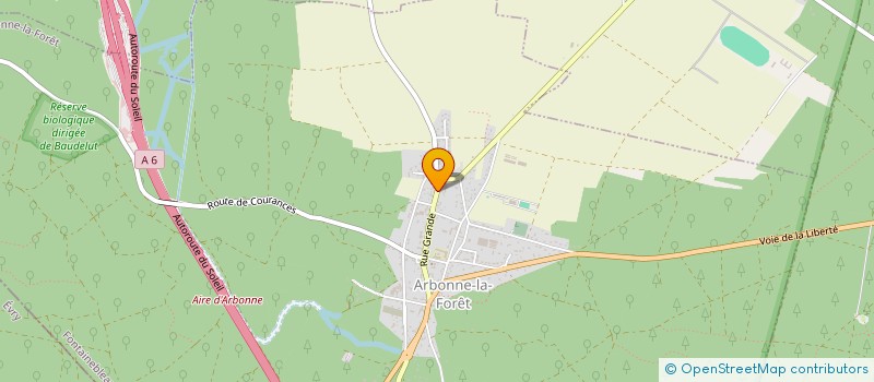 localisation de l'entreprise DOLCE PIZZA  ARBONNE-LA-FORET