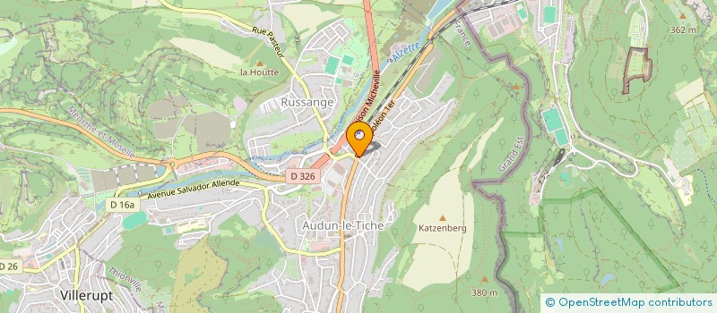 localisation de l'entreprise DOLCE PIZZA  AUDUN-LE-TICHE