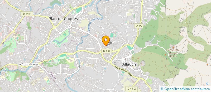 localisation de l'entreprise DOLCE PROVENCE  ALLAUCH