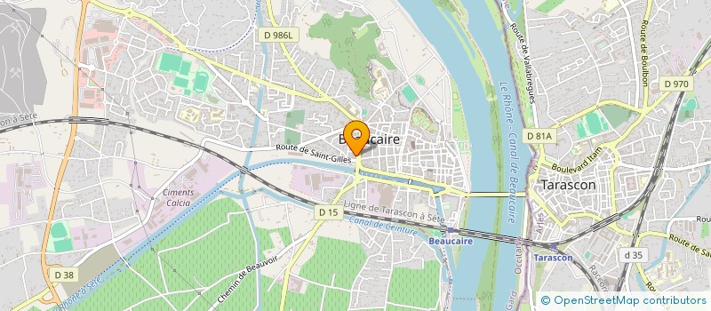 localisation de l'entreprise DOLCE SUSHI à BEAUCAIRE