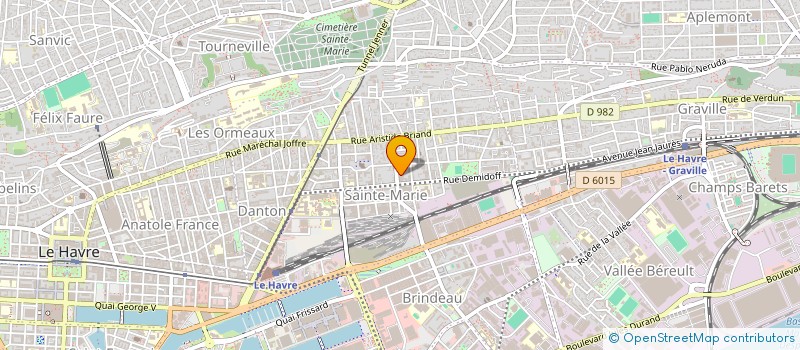 localisation de l'entreprise DOLCE VIA TRANSFERTS  LE HAVRE