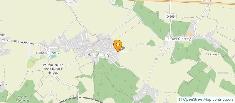 localisation de l'entreprise DOLCE VILA  CIERREY